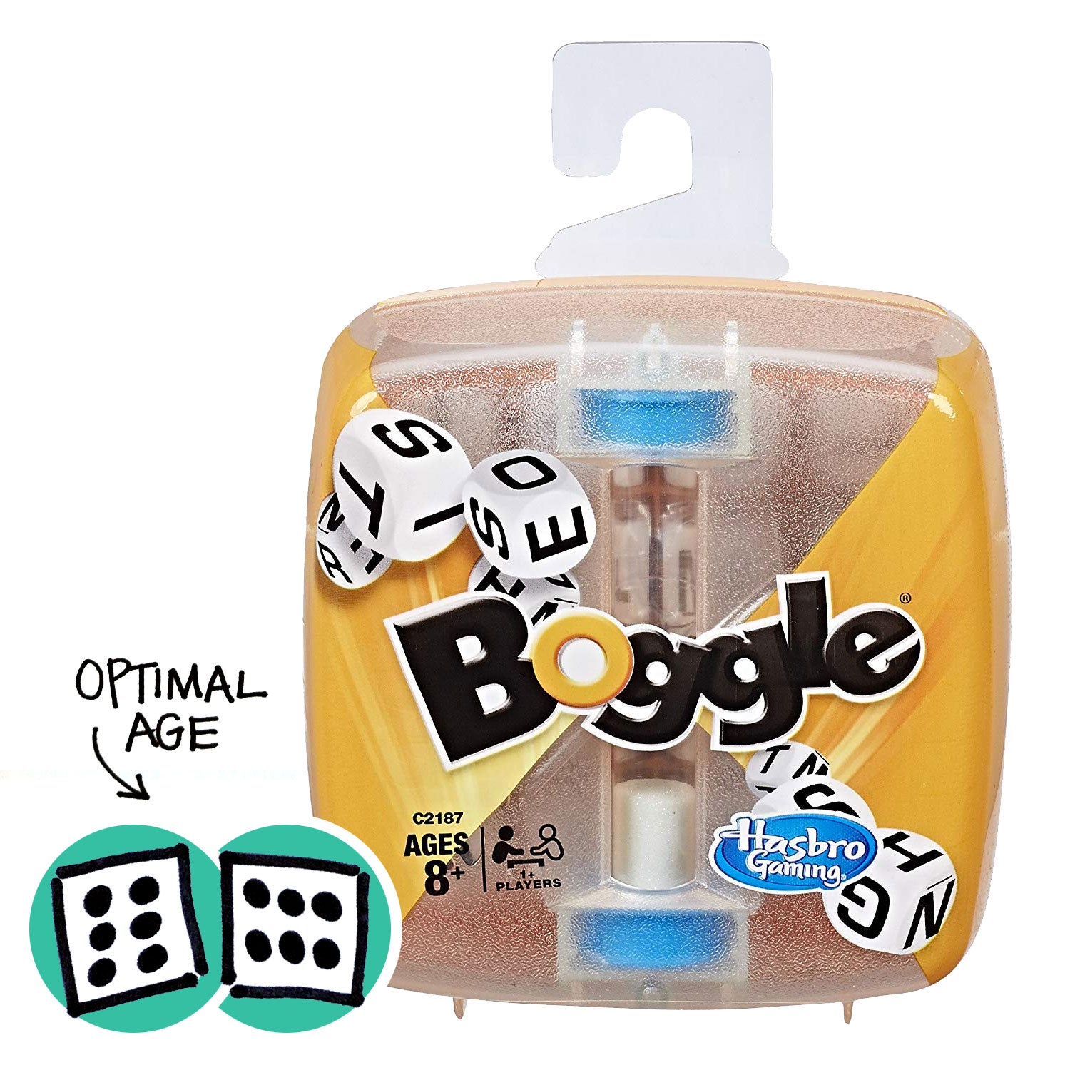 Hasbro Boggle Replacement 16 Dice Blue Letter Cubes Game Parts